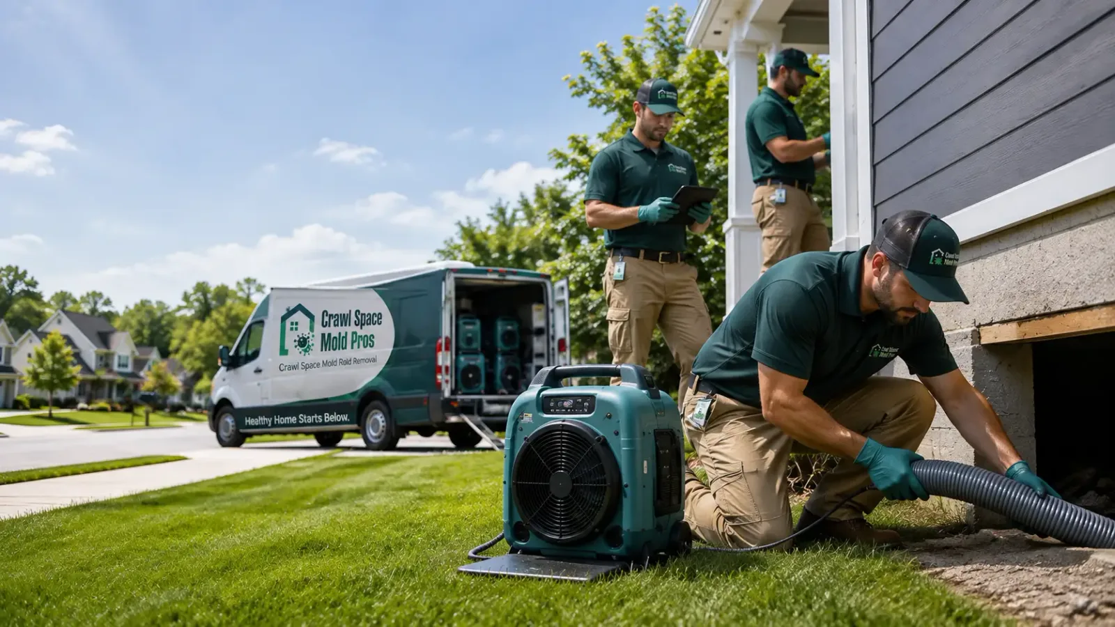 Crawl Space Mold Removal in Oak Forest, IL